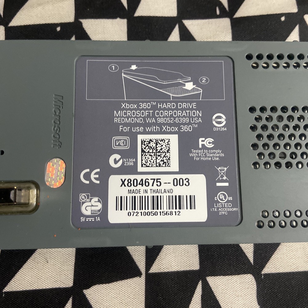 Microsoft Xbox 360 Hard Drive