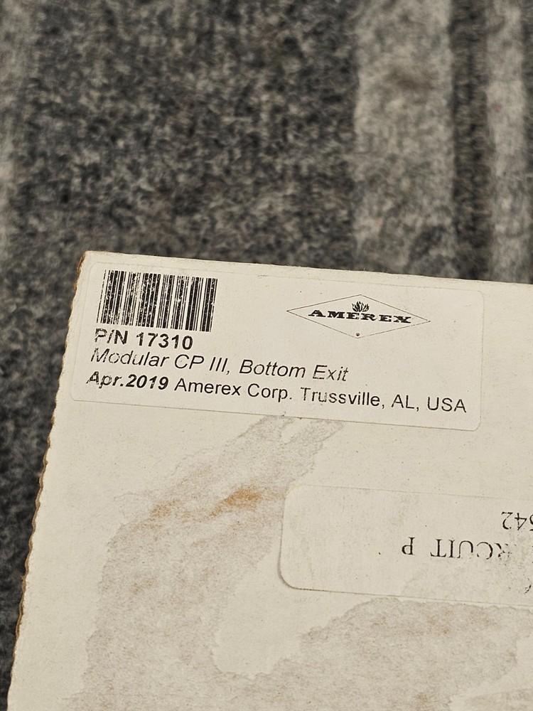 Amerex 17310: Modular CP III Bottom Exit Remote Display And harness