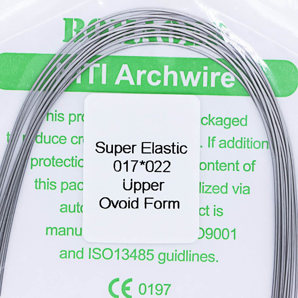 20×Dental Orthodontic Super Elastic Ni-Ti Arch Rectangular Wire Oval 17×22 Upper