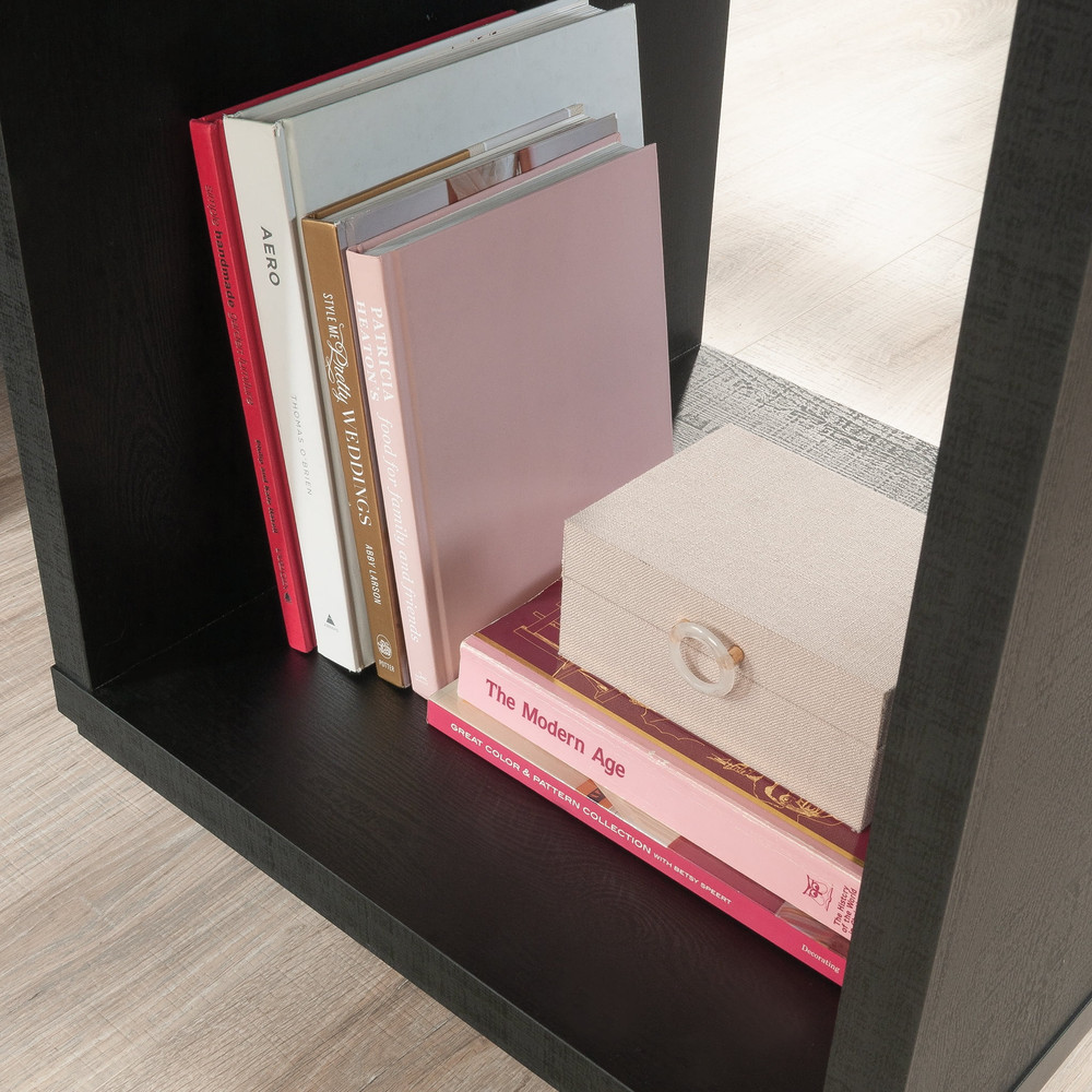 Westley End Table, Black Wood Finish