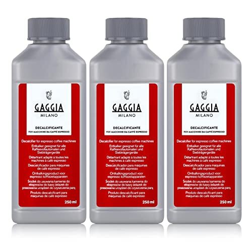 Gaggia Decalcifier Descaler Solution 250ml (3 Bottles) Assorted Sizes