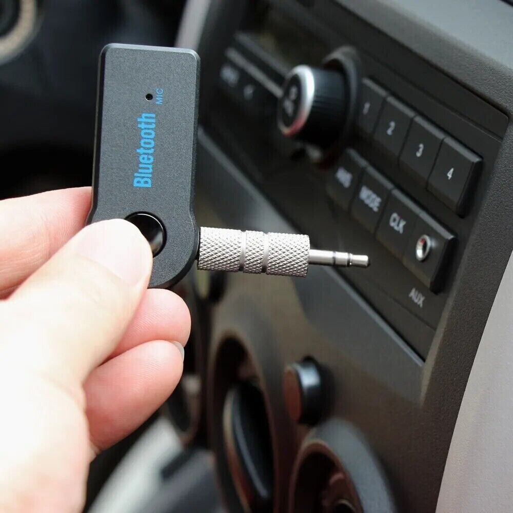 2-in-1 Wireless Bluetooth 5.0 Transmitter Receiver Adapter Audio 3.5mm Jack Aux