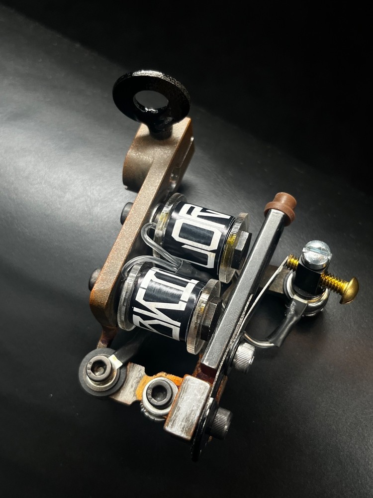 One-off coil tattoo machine handmade