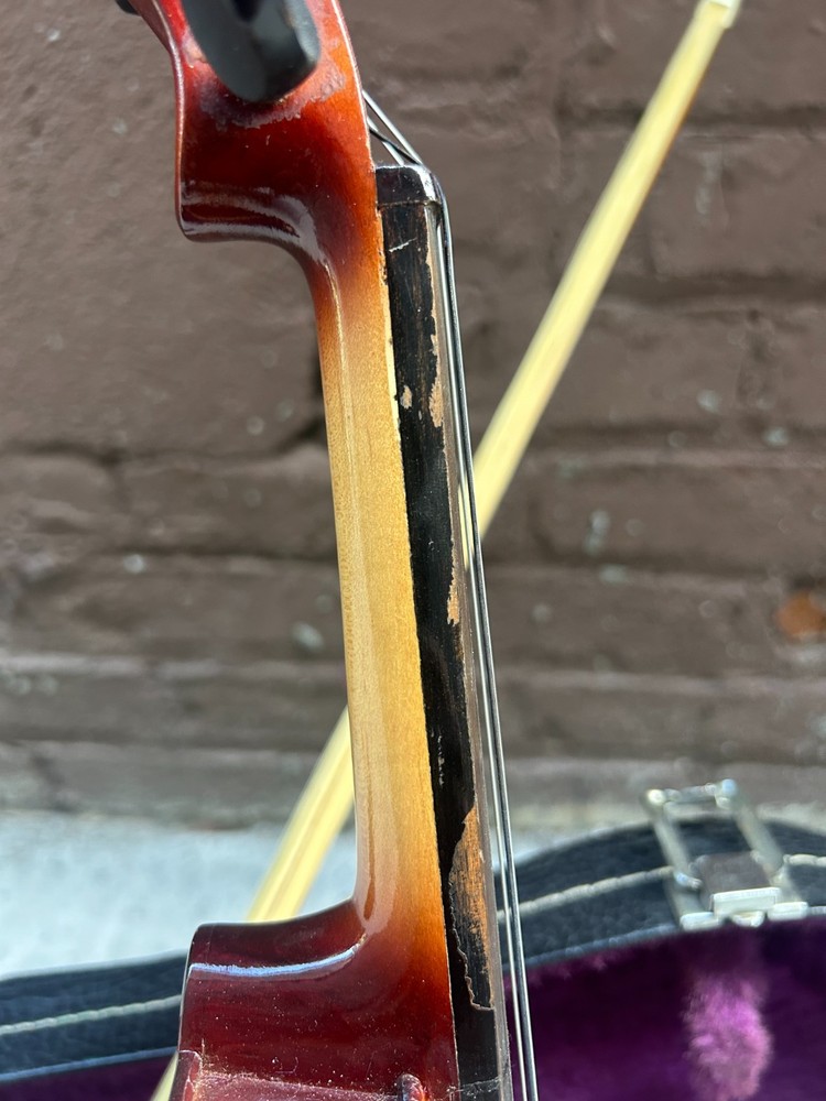 4/4 Violin Unknown Maker With Case