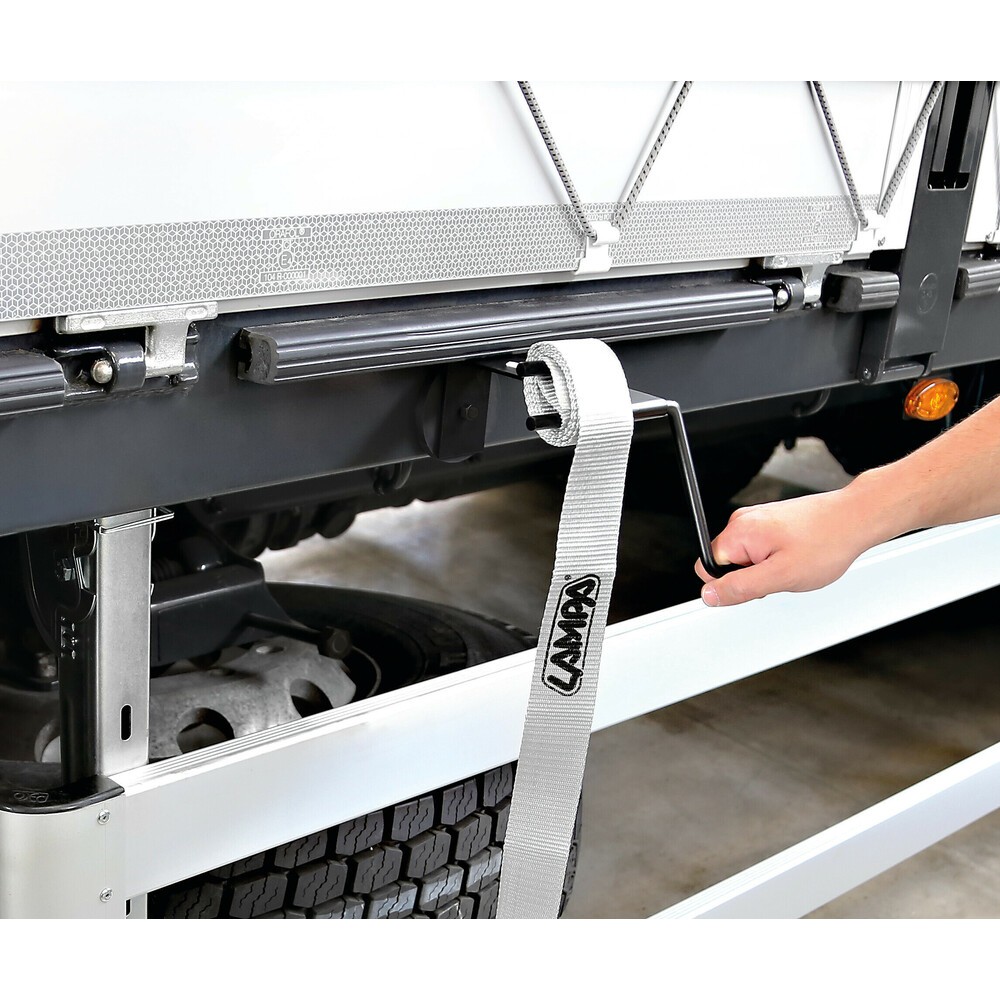 Lampa Magnetic-Vortex, tension strap roller