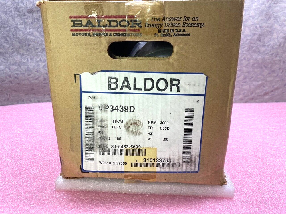 BALDOR VP3439D MOTOR