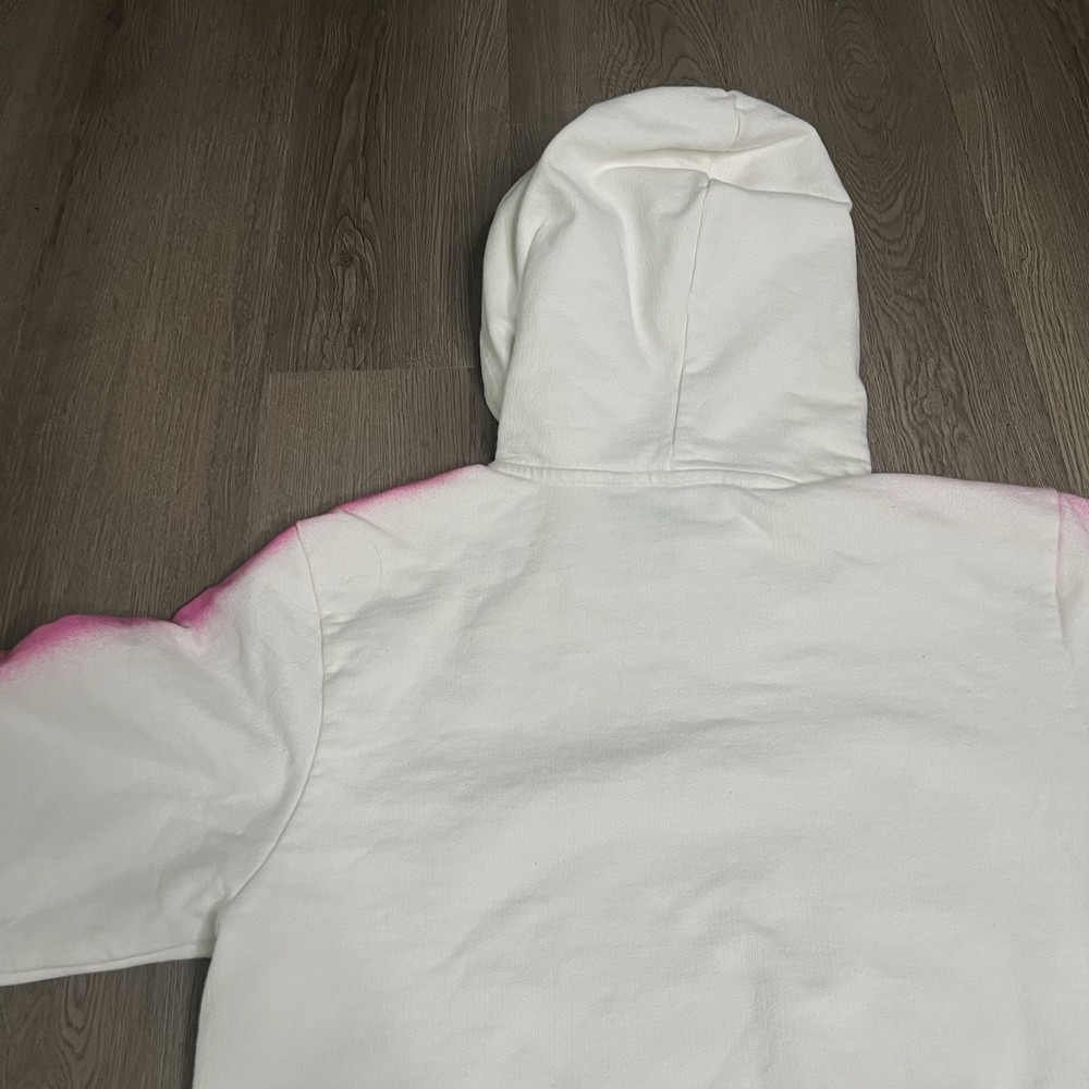 Size Medium - Palm Angels Sprayed Palm Tree White Multi - 100% AUTHENTIC