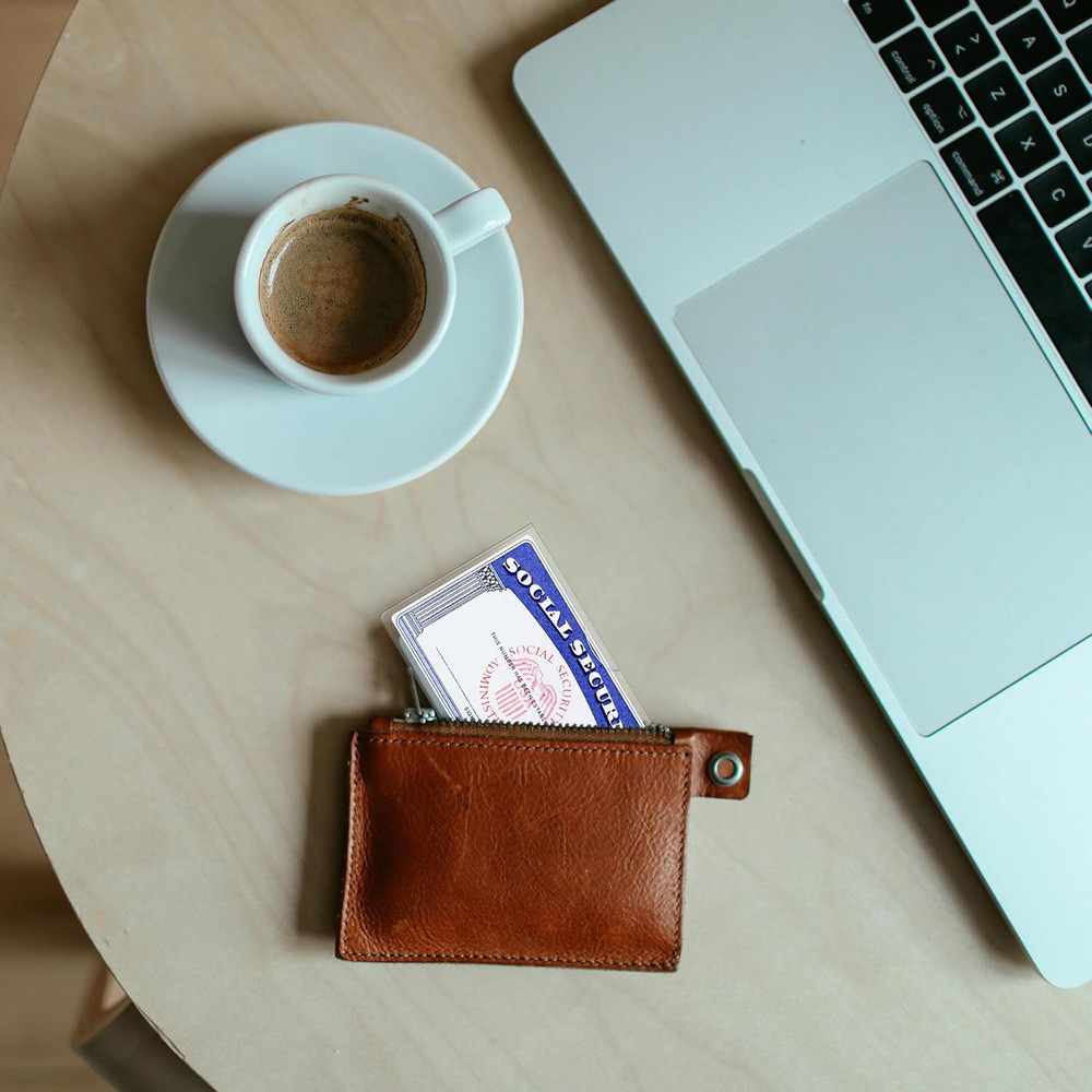 6 Pack Social Security Card Holder，Social Security Card Protector Sleeve，New ...