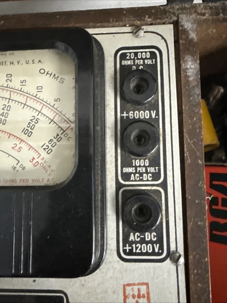 PRECISION APPARATUS CO. - Series 856-G / MULTI RANGE TESTER ~ Untested