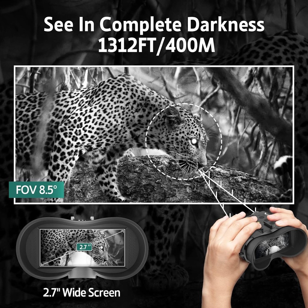 Head Mounted Night Vision Goggles 1312FT