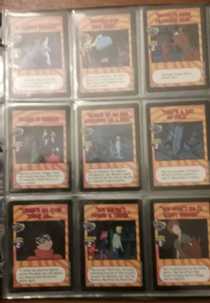 Scooby Expandable Card Game and Alien Expansion 320 Card Set *Read Description*