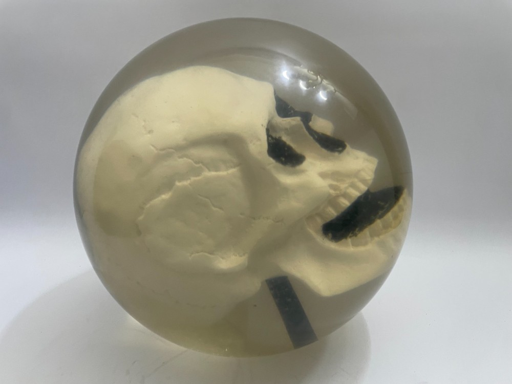 Ebonite Skull Bowling Ball / Please Read