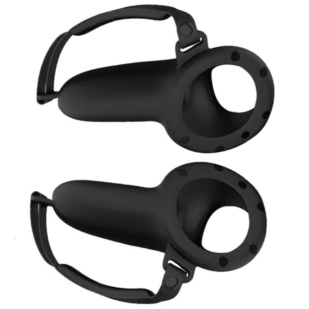 Black Silicone Controller Grip Protective Cover For Meta Quest 3 Handle ddws