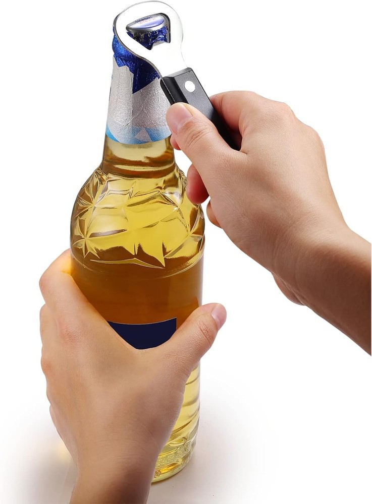 Stainless Steel Manual Can Punch Opener - Compact Handheld Tool