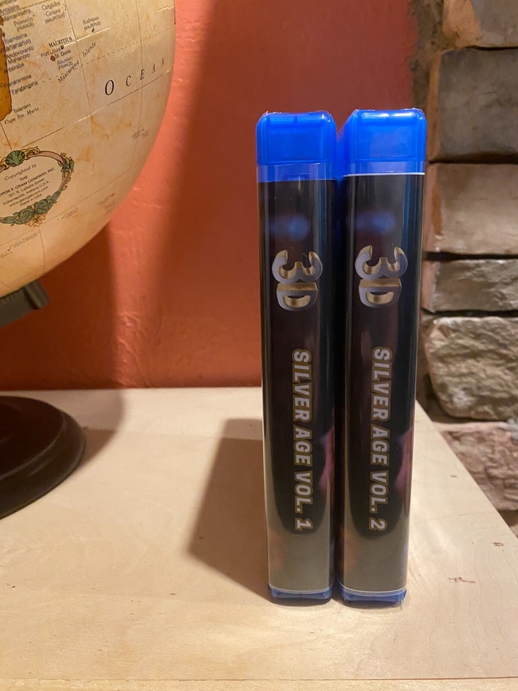 Silver Age 3D Collection - Custom Blu-ray Covers & Empty Cases