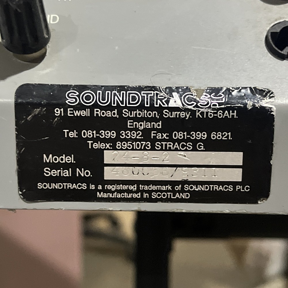 SOUNDTRACS TOPAZ 24 CONSOLE MIXER