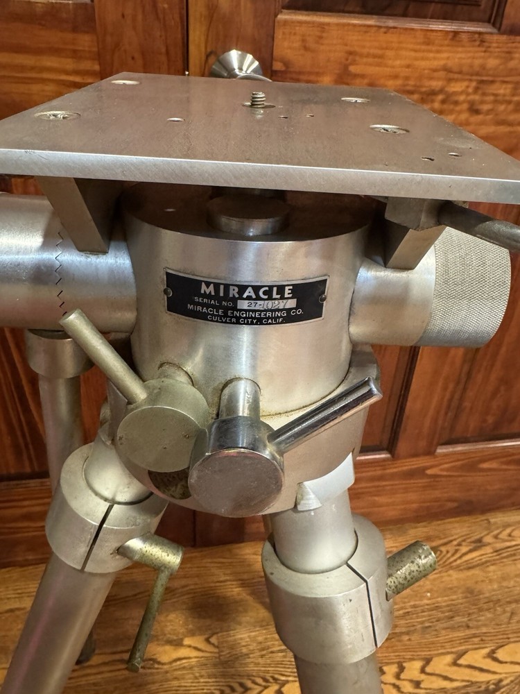 Vintage Miracle Professional Tripod aluminum 60 “
