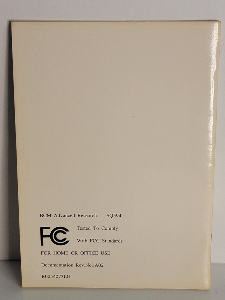 SQ594 Mainboard User's Manual