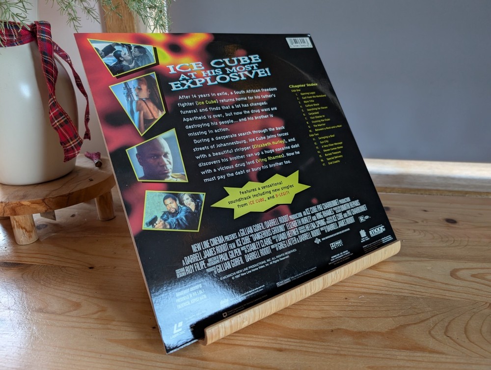 Dangerous Ground - Laserdisc - NSTC - Ice Cube & Elizabeth Hurley