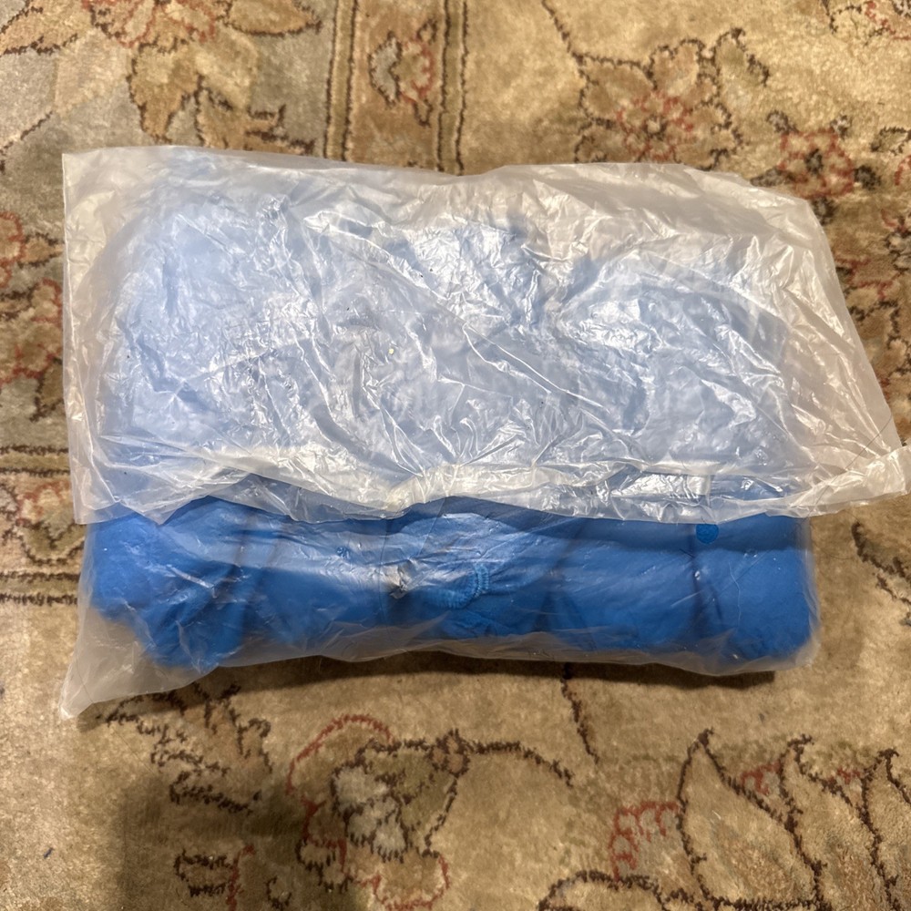 Disposable Shoe Covers 50Pcs (25 Pair) Non-Slip Boot Shoes Protector Blue