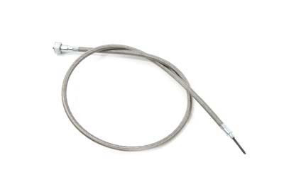 36 inch Braided Stainless Steel Speedometer Cable fits Harley Davidson