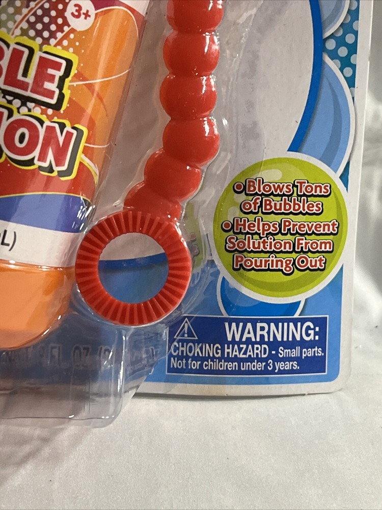 Spill Proof 8oz Bubbles Orange