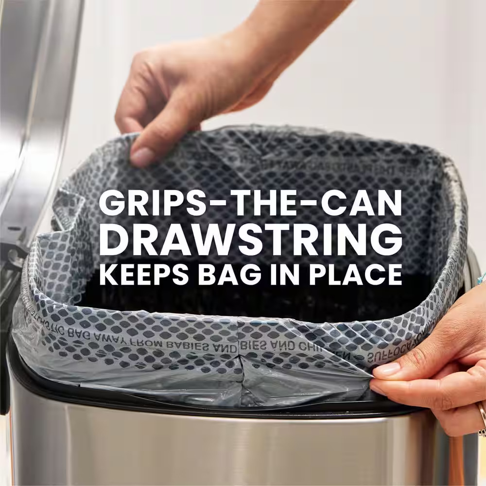 Forceflex Maxstrength 20 Gal. Drawstring X-Large Kitchen Fresh Clean Scent with