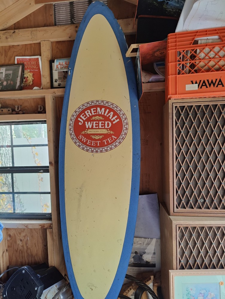 Jeremiah Weed Surfboard