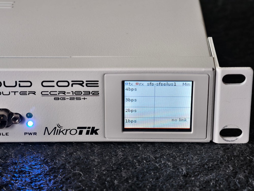 MikroTik Cloud Core Router CCR1036-8G-2S+