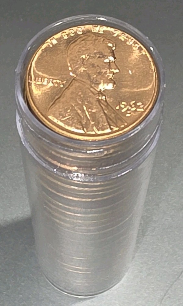 1962-D LINCOLN CENT ROLL GEM BU