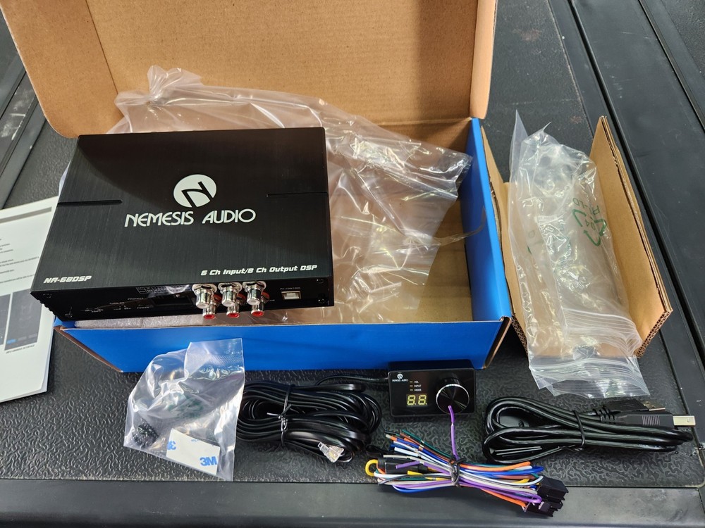 Nemesis Audio NA-DSP68 Digital Signal Processor EQ Crossover DSP 8 Channel out
