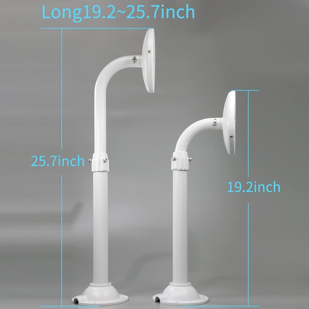 compcctv Security Camera Mount Bracket, Dome Camera Mount Universal Camera Wa