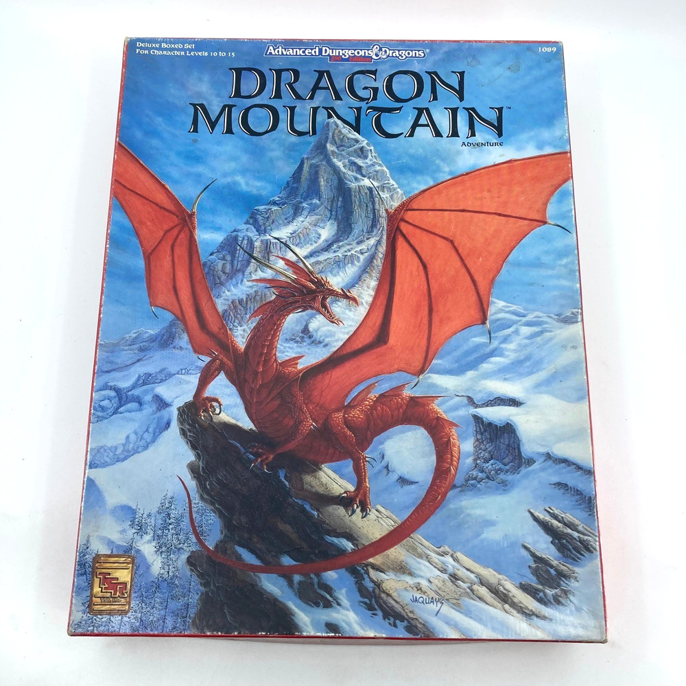 Dragon Mountain - Adventure Module - AD&D Advanced Dungeons and Dragons M1791
