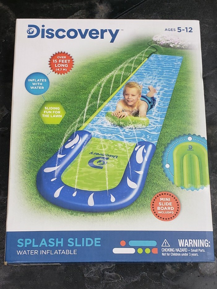 Discovery Inflatable Splash Slide