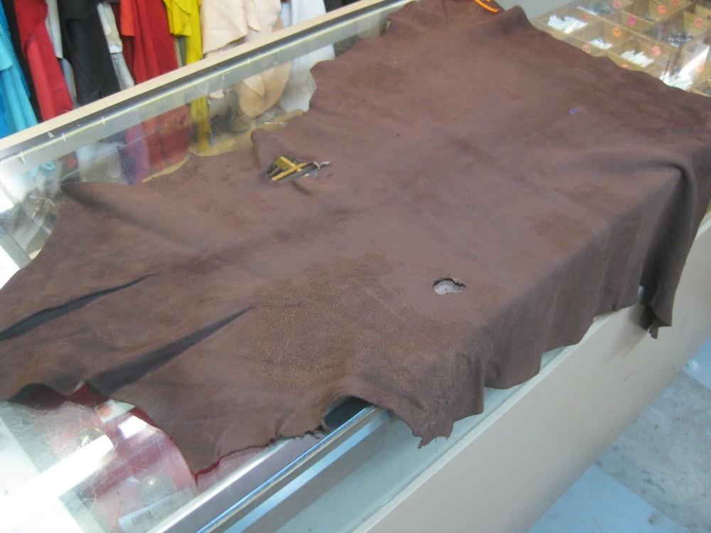 Buffed Top Grain Deer Leather #0012738 ROW 58