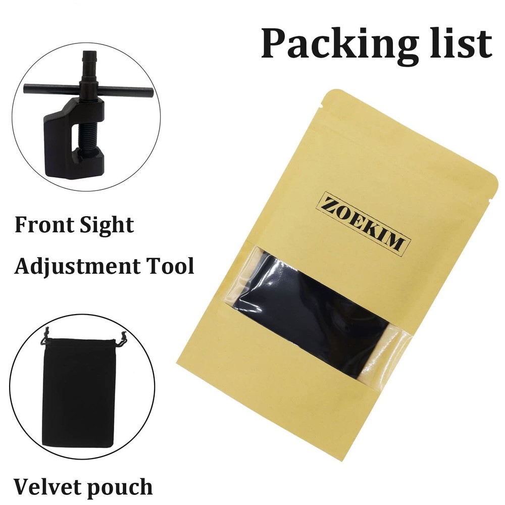 Front Sight Adjustment Tool 7.62X39Mm for Ak/Sks Sight Elevation & Windage Adj