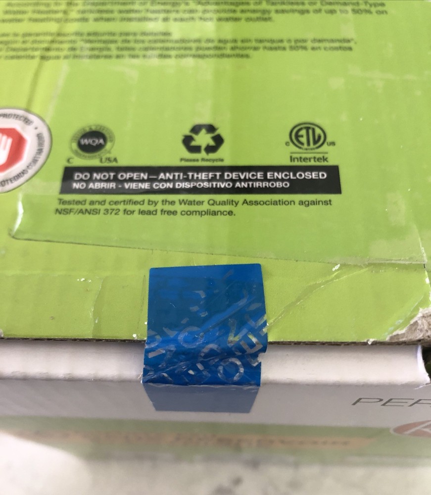 Rheem Performance RETEX-11 11kW 2.15 GPM 240V Electric Tankless Water Heater