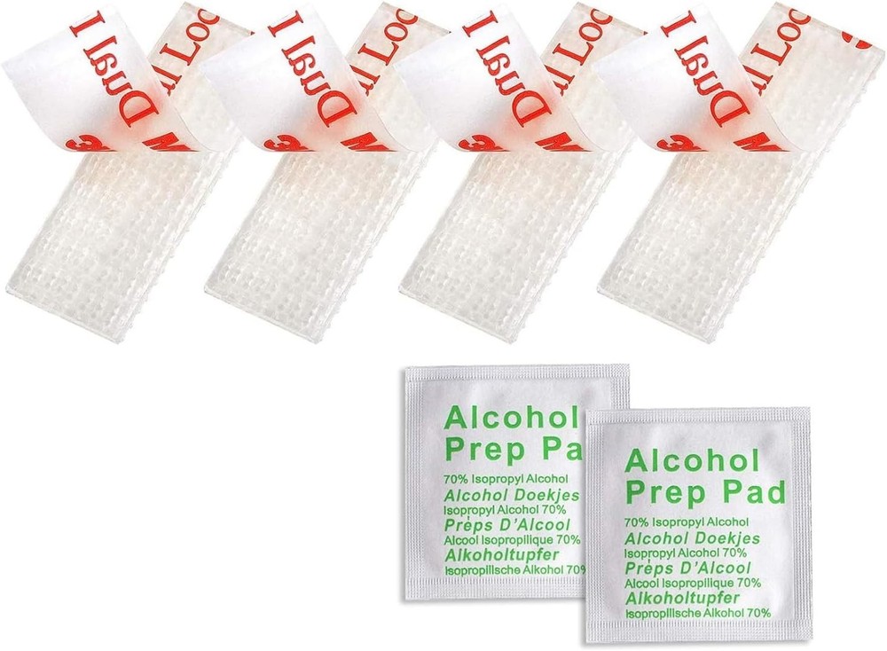 EZ Pass Mounting Strips - 4 Pcs Durable Peel & Stick Adhesive Strips