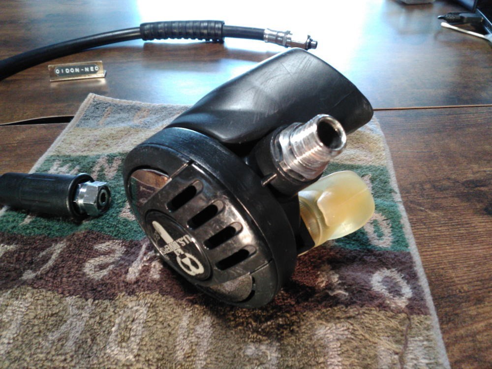 U.S. DIVERS Second-stage, Good working condition.