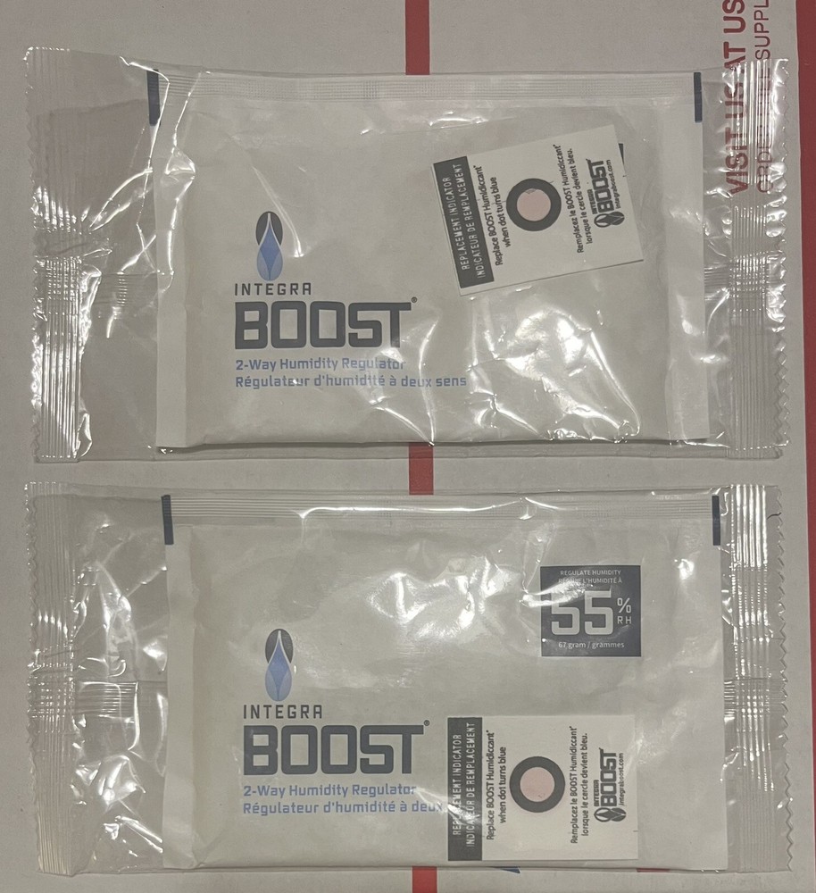 2pk/ 2 Pc Integra Boost 55% Humidity Regulator 67 Gram