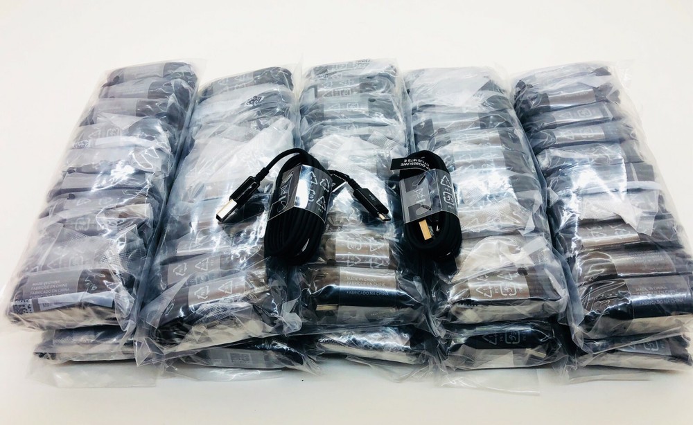 LOT 10/100 Micro USB/Type-C Fast Charging Cable For OEM Samsung Phone Android BK