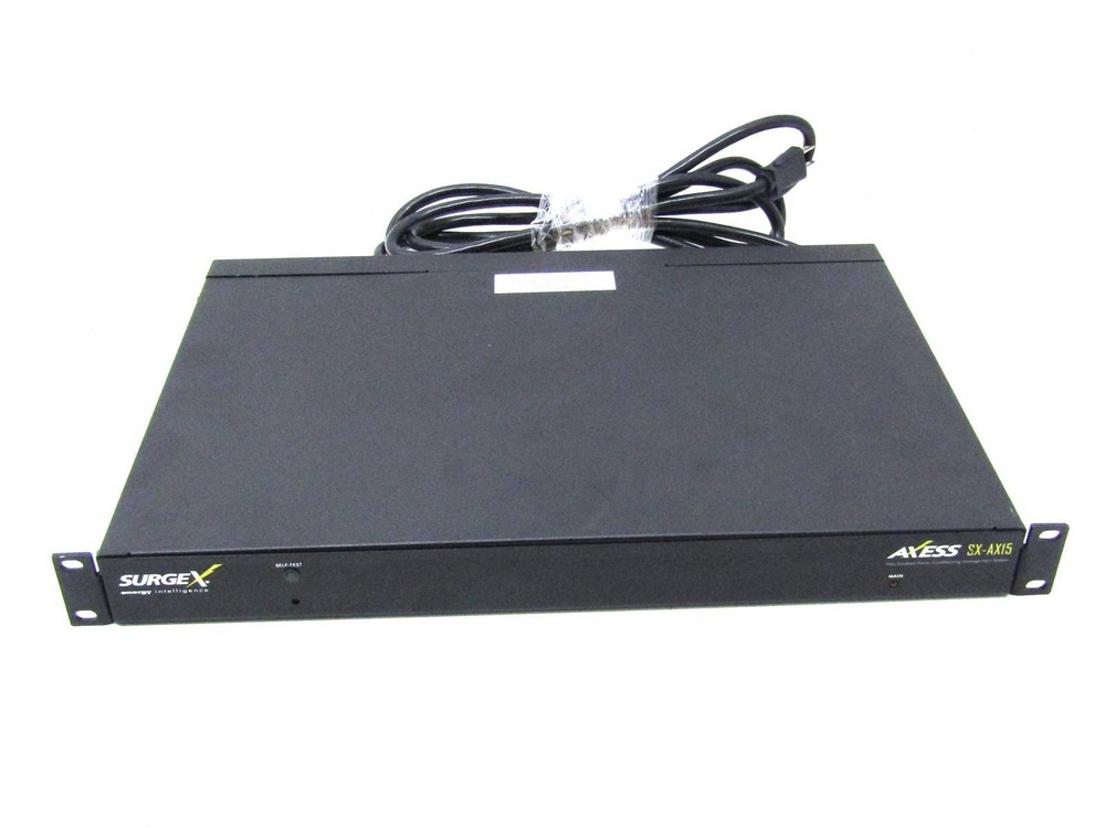 SurgeX Axess SX-AX15 Web Enabled Power Conditioning Management System