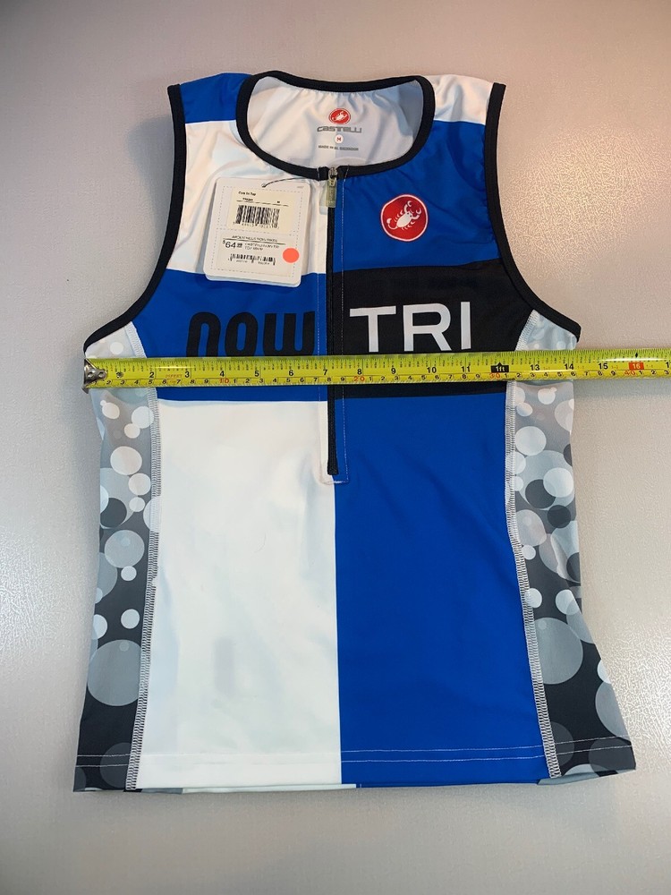 Castelli Mens Now Tri Top Medium M (6570-17)