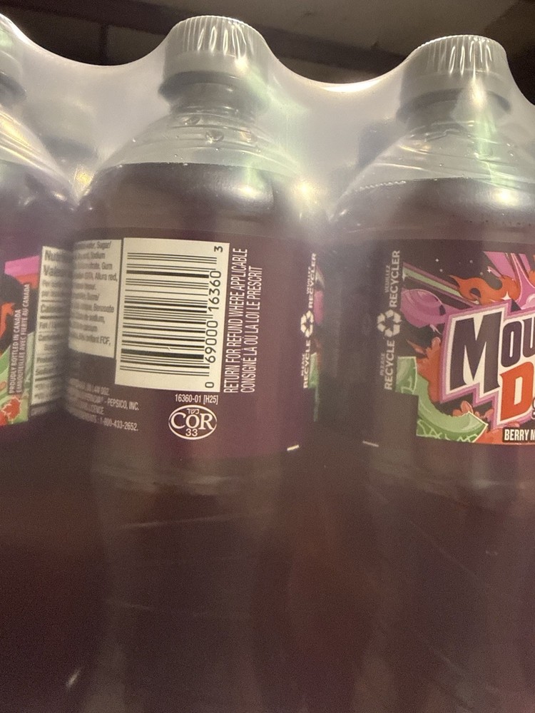 Mountain Dew Supernova Soft Drink 20 fl oz Bottle 24 pack
