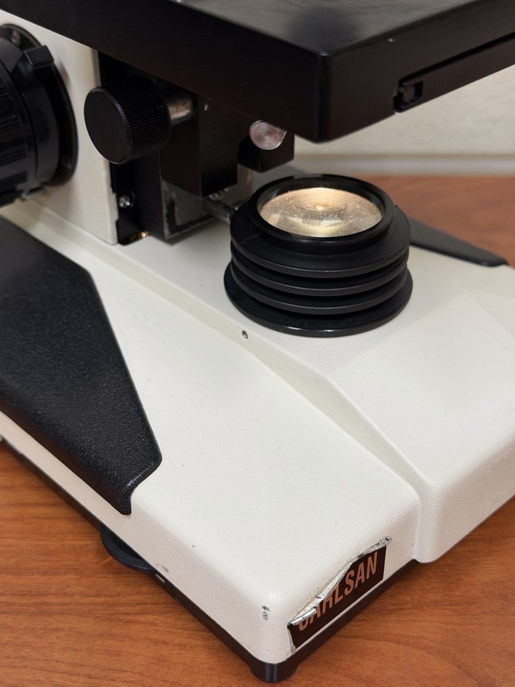 Carlsan CS700 Binocular Microscope with 4 Objective Lenses & Eyepieces COMPLETE