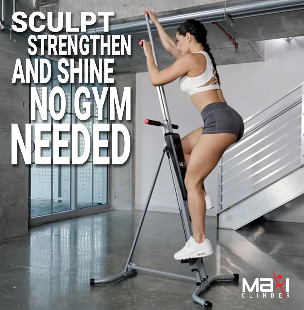 MaxiClimber 2.0 Vertical Climber ERS (Elastic Resistance System), NEW