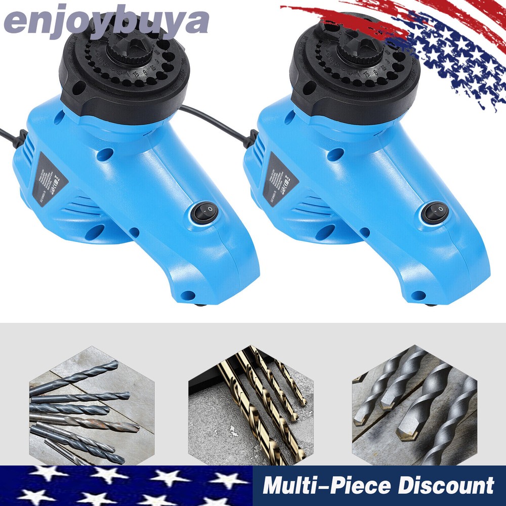 Drill Bit Sharpener for Twist Bits, Drill Bit Sharpener With High Speed