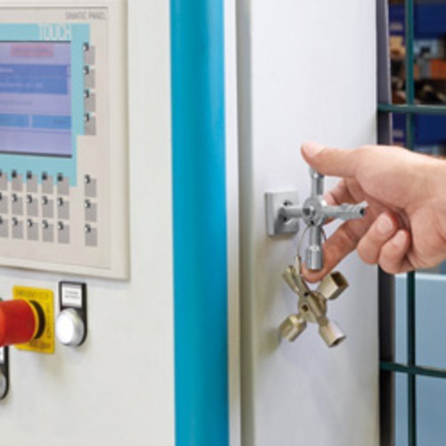 Knipex Control Cabinet Key Multifunctional TwinKey 8 Arm Version 001101 Twin Key