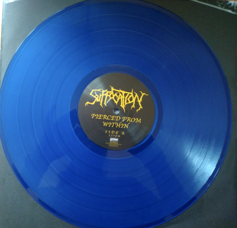Suffocation - Pierced From Within LP 2021 Listenable – POSH334 [Blue Vinyl] *FR
