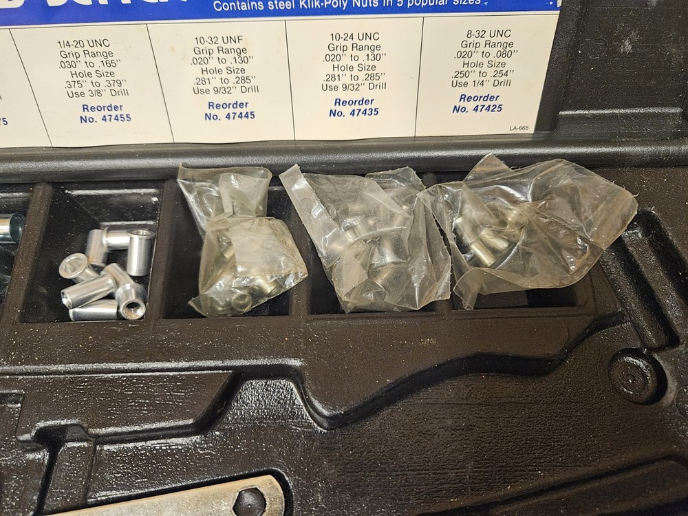 Used MARSON no. 39202 Thread Setter Kit, Mechanic Tool